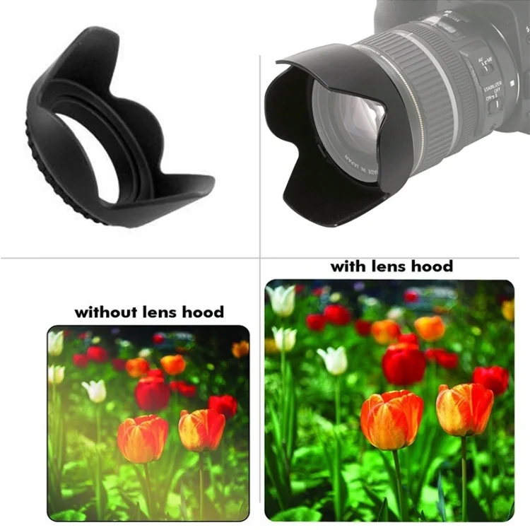 S-DLH-0105_4.webp 72mm Lens Hood for Cameras(Screw Mount)(Black) - Image 5