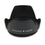 62mm Lens Hood for Cameras(Screw Mount)(Black)
