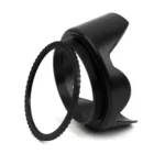 62mm Lens Hood for Cameras(Screw Mount)(Black) - Image 3