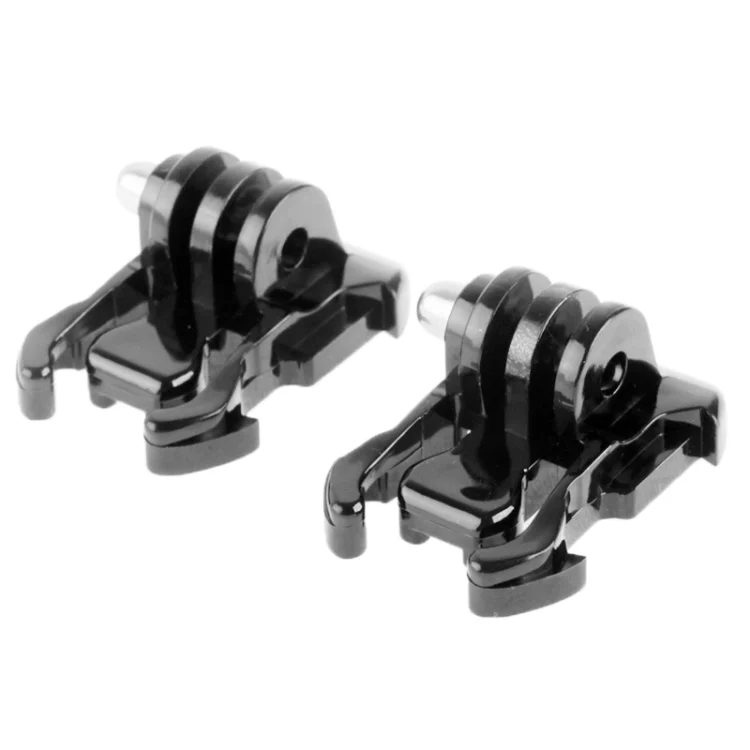 S-DLP-0010_1.webp 10 PCS ST-06 Basic Strap Mount Surface Buckle for GoPro, Insta360, DJI and Other Action Cameras(Black) - Image 2