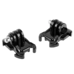 10 PCS ST-06 Basic Strap Mount Surface Buckle for GoPro, Insta360, DJI and Other Action Cameras(Black) - Image 3