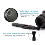 2 in 1 Lens Cleaning Pen for Camera(Black) - Image 5