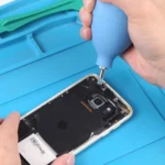 Rubber mini Air Dust Blower Cleaner for Mobile Phone / Computer / Digital Cameras, Watches and other Precision Equipment(Blue) - Image 4