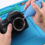 Rubber mini Air Dust Blower Cleaner for Mobile Phone / Computer / Digital Cameras, Watches and other Precision Equipment(Blue) - Image 5