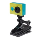 360 Degree Rotation J Shape Backpack Hat Clip Fast Clamp Mount for Xiaomi Yi Sport Camera(XM17) - Image 6