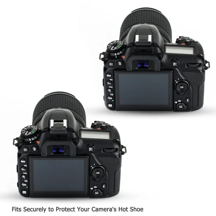 S-DLP-0401_3.webp 5pcs Hot Shoe Cover(Black) - Image 4