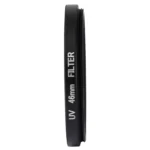46mm SLR Camera UV Filter(Black) - Image 3