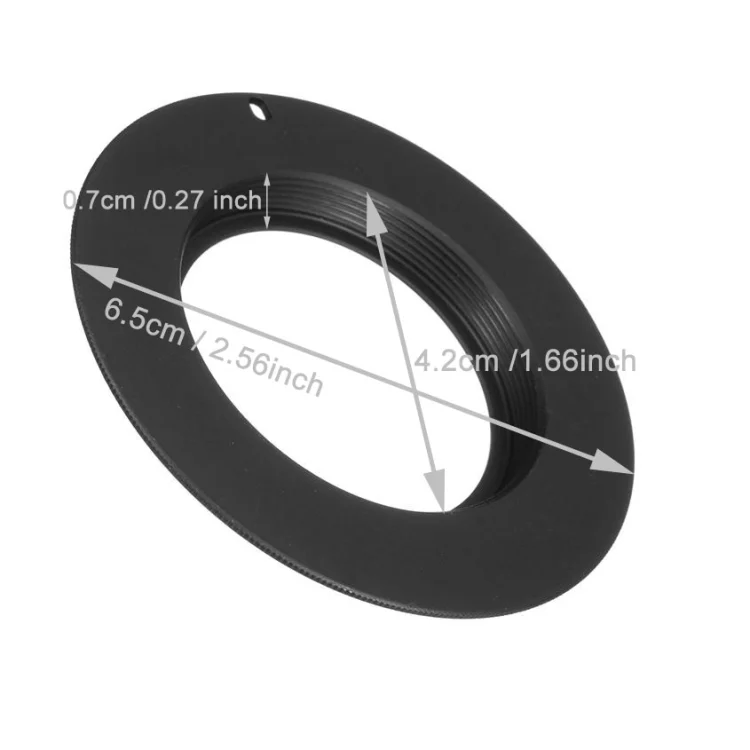 S-DLP-0830_3.webp M42-EOS Lens Mount Stepping Ring(Black) - Image 4