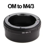 OM-M4/3 Lens Mount Stepping Ring(Black) - Image 2