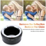 CY-NEX Lens Mount Stepping Ring(Black) - Image 5