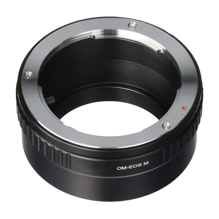 S-DLP-0848.webp OM-EOS M Lens Mount Stepping Ring(Black) - Image 1