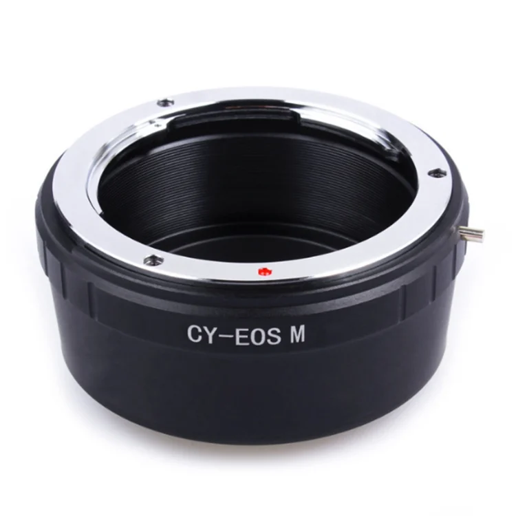 S-DLP-0850.webp CY Lens to EOS M Lens Mount Stepping Ring(Black) - Image 1