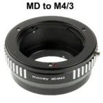 MD Lens to M4/3 Lens Mount Stepping Ring(Black) - Image 2