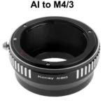 AI Lens to M4/3 Lens Mount Stepping Ring(Black) - Image 2