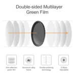 72mm ND Fader Neutral Density Adjustable Variable Filter ND 2 to ND 400 Filter(Black) - Image 5