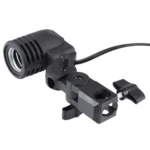 E27 AC Socket Studio Light Mount Stand Umbrella Holder(Black) - Image 4