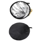 2 in 1 (Gold / Silver) Folding Reflector Board (110cm) - Image 4