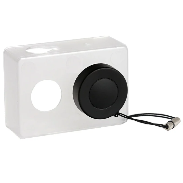 S-DLP-1246T_1.webp Ultrathin Transparent Protective Case with Lens Cap Cover for Xiaoyi Sport Camera - Image 2