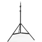 68cm-200cm Height Professional Photography Aluminum Lighting Stand for Studio Flash Light(Black) - Image 2