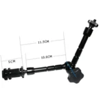 11 inch Articulating Magic Arm for LCD Field Monitor / DSLR Camera / Video lights(Black) - Image 3