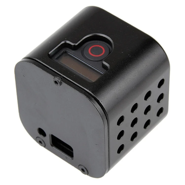 S-DLP-3101B_5.webp Housing Shell CNC Aluminum Alloy Protective Cage with Insurance Back Cover for GoPro HERO5 Session /HERO4 Session /HERO Session - Image 6