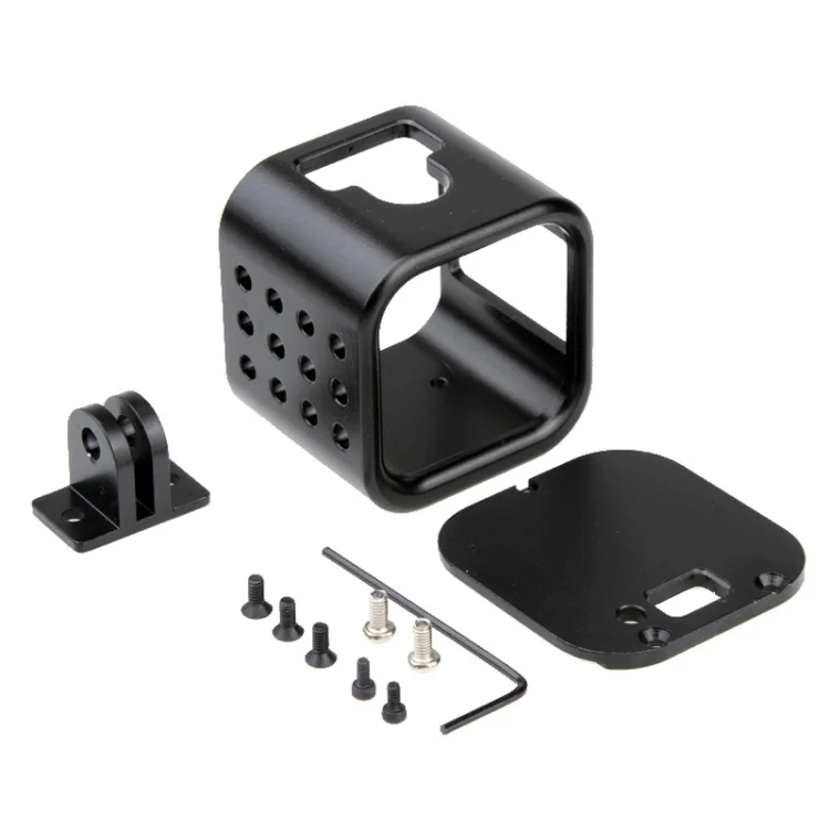 S-DLP-3101B_6.webp Housing Shell CNC Aluminum Alloy Protective Cage with Insurance Back Cover for GoPro HERO5 Session /HERO4 Session /HERO Session - Image 7