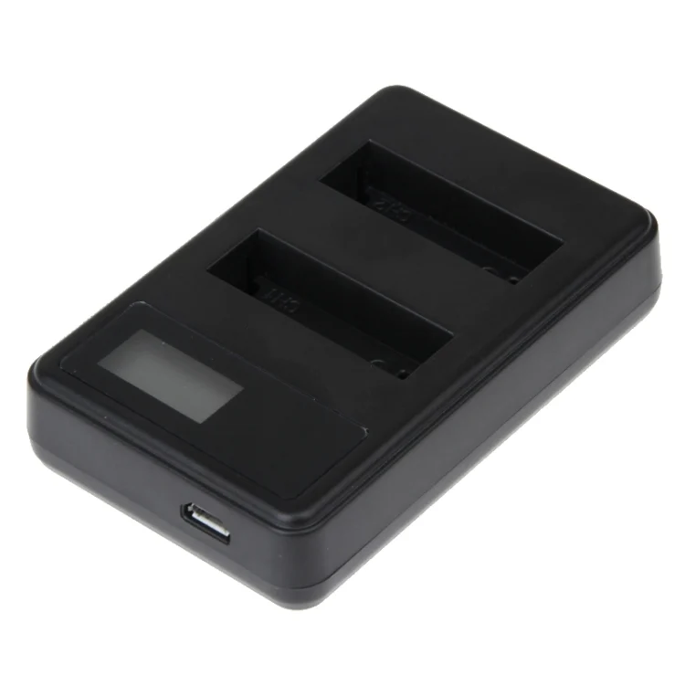 S-DLP-3142_2.webp LCD Screen Dual Batteries Charger for GoPro HERO4 (AHDBT-401), Displays Charging Capacity (GP258-C) - Image 3