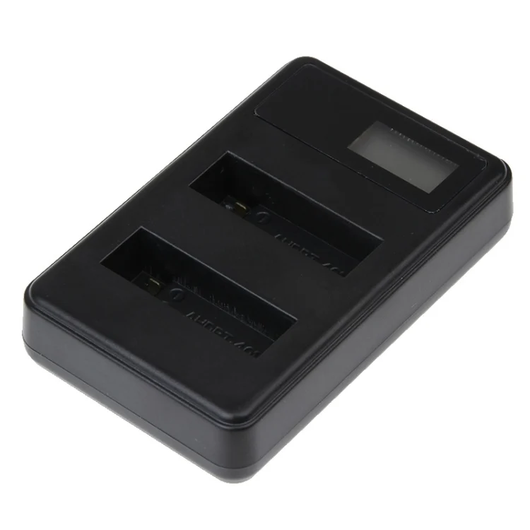 S-DLP-3142_3.webp LCD Screen Dual Batteries Charger for GoPro HERO4 (AHDBT-401), Displays Charging Capacity (GP258-C) - Image 4
