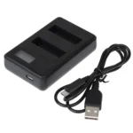 LCD Screen Dual Batteries Charger for GoPro HERO4 (AHDBT-401), Displays Charging Capacity (GP258-C) - Image 6