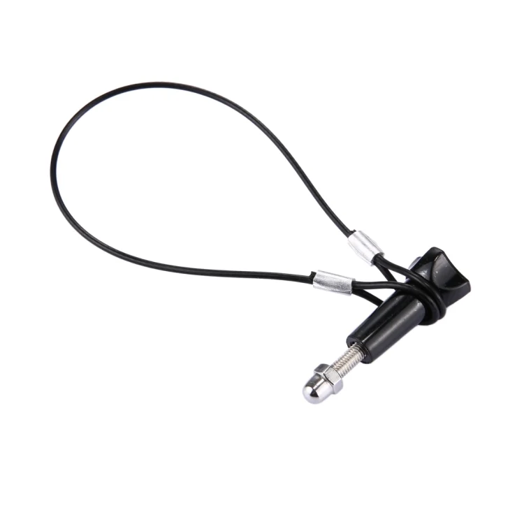 S-DLP-4343B_1.webp Stainless Steel Lanyard / Tether with Screw for GoPro HERO11 Black/HERO10 Black / HERO9 Black /HERO8 Black /7 /6/ 5 /5 Session /4 /3+ /3 /2 /1 - Image 2
