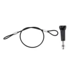 Stainless Steel Lanyard / Tether with Screw for GoPro HERO11 Black/HERO10 Black / HERO9 Black /HERO8 Black /7 /6/ 5 /5 Session /4 /3+ /3 /2 /1 - Image 4
