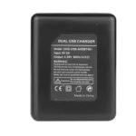 USB Dual Battery Travel Charger for GoPro HERO4 (AHDBT-401) - Image 4