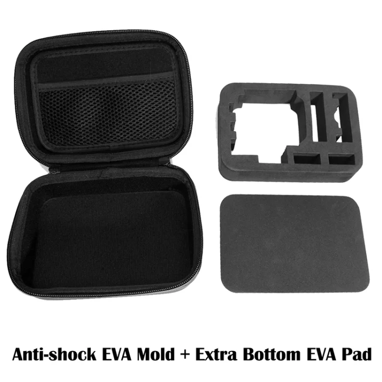 S-DLP-5263_6.webp Shockproof Waterproof Portable Travel Case for GoPro, Insta360, DJI and Other Action Cameras Accessories, Size: 16cm x 12cm x 7cm - Image 7