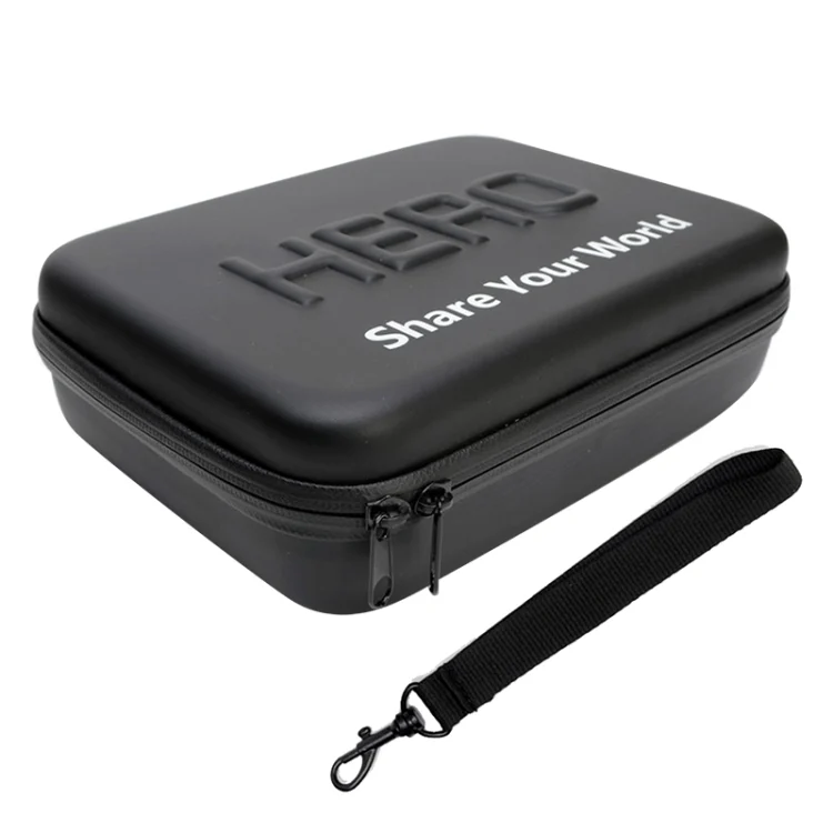 S-DLP-5264_5.webp Shockproof Waterproof Portable Travel Case for GoPro, Insta360, DJI and Other Action Cameras Accessories, Size: 22cm x 16cm x 7cm - Image 6