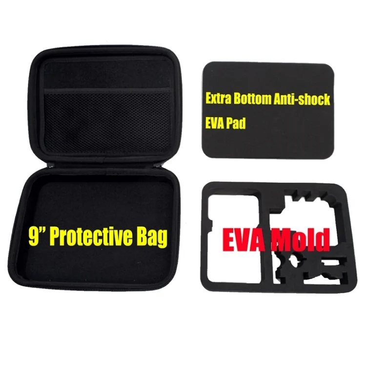 S-DLP-5264_6.webp Shockproof Waterproof Portable Travel Case for GoPro, Insta360, DJI and Other Action Cameras Accessories, Size: 22cm x 16cm x 7cm - Image 7