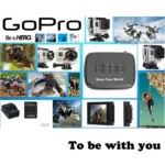 Shockproof Waterproof Portable Travel Case for GoPro, Insta360, DJI and Other Action Cameras Accessories, Size: 22cm x 16cm x 7cm - Image 10