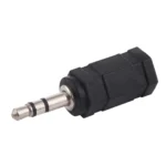 3.5mm Male to 2.5mm Female Audio Adapter(Black) - Image 3