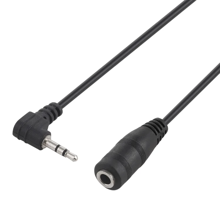 S-EP-302_1.webp 2.5mm Male Elbow to 3.5mm Female Audio Stereo Converter Adapter Cable - Image 2