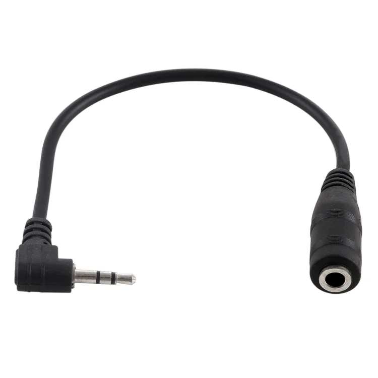 S-EP-302_2.webp 2.5mm Male Elbow to 3.5mm Female Audio Stereo Converter Adapter Cable - Image 3