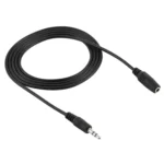 3.5mm Male to 3.5mm Female Converter Cable, 1.5m - Image 3