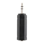 3.5mm Plug to 6.35mm Stereo Jack Adaptor Socket Adapter(Black) - Image 4