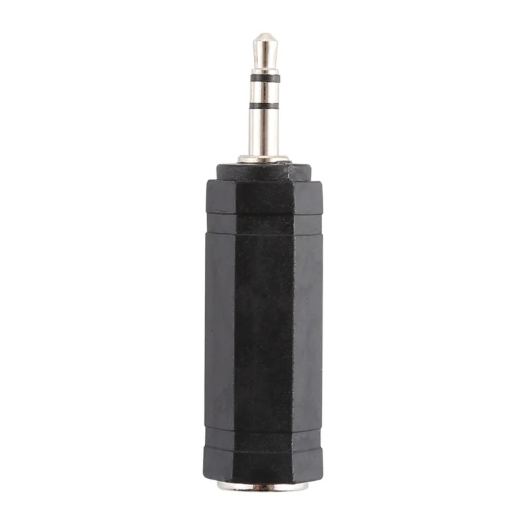 S-EP-309_3.webp 3.5mm Plug to 6.35mm Stereo Jack Adaptor Socket Adapter(Black) - Image 4