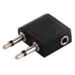 3.5mm Airplane Headphone Socket Adapter - Image 2