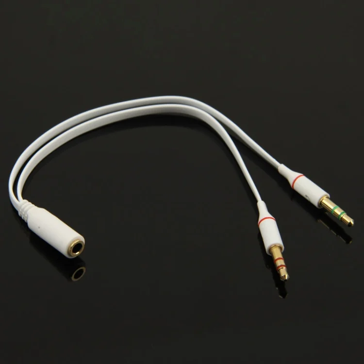 S-EP-317_3.webp 3.5mm female to 3.5mm Male Microphone Jack + 3.5mm Male Earphone Jack Adapter Cable - Image 4