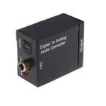 Digital Optical Coax to Analog RCA Audio Converter(Black) - Image 5