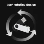 64GB Twister USB 2.0 Flash Disk(Black) - Image 7