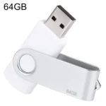 64GB Twister USB 2.0 Flash Disk(White)