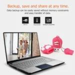 16GB Bear Paw Shaped Silicone USB 2.0 Flash Disk with Anti Dust Cup(Blue) - Image 5