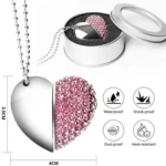 Heart Shaped Diamond Jewelry USB Flash Disk, Special for Valentines Day Gifts - Image 3