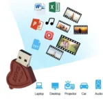 Dual Hearts Style 4GB USB Flash Disk - Image 6